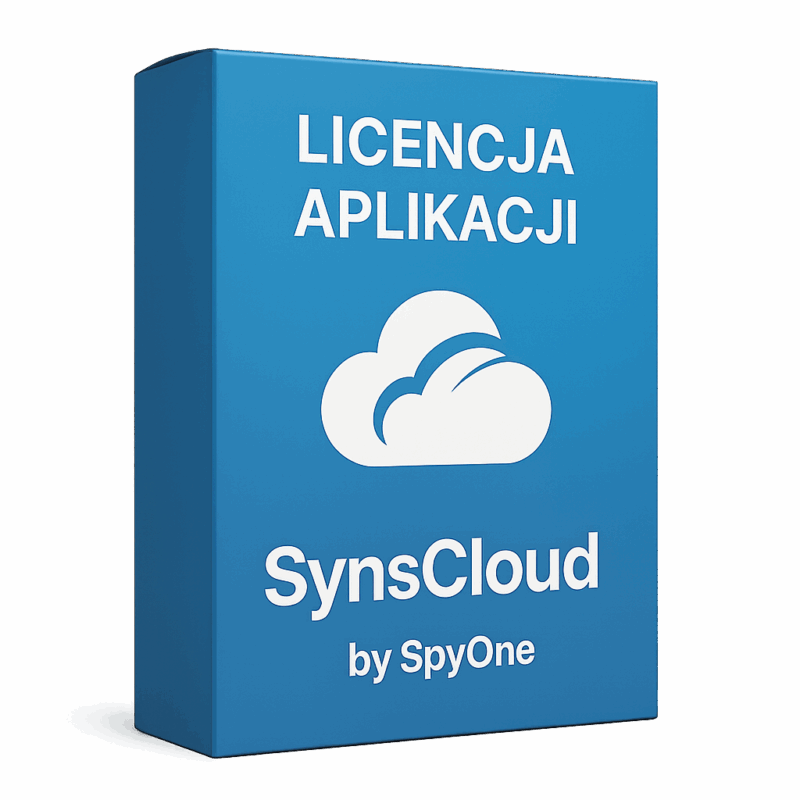 Kod licencyjny SynsCloud by SpyOne - 90 dni - przedłużenie pakietu oprogramowania